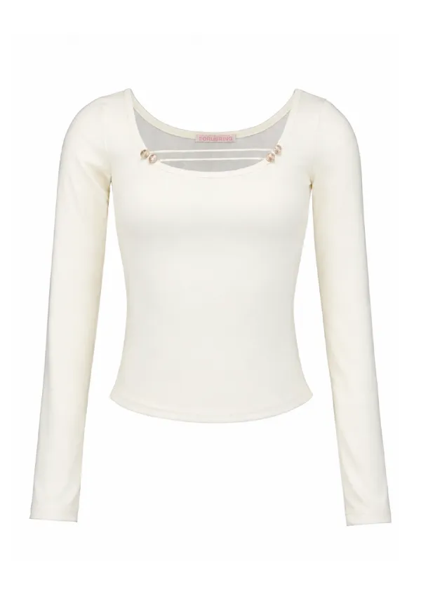 FLEUR NAPOLEON TEE [IVORY] - Forusring