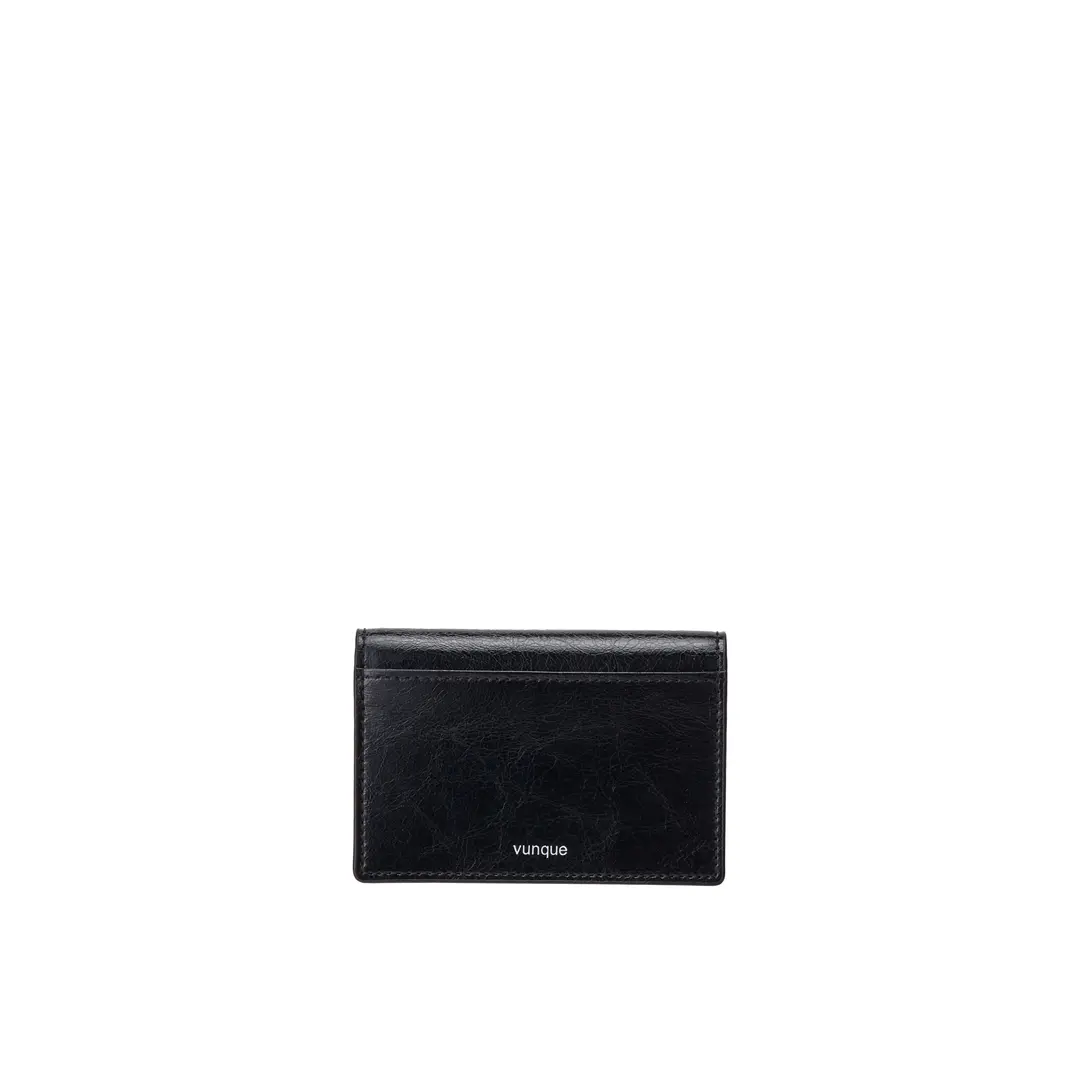 분크 Occam Lune Accordion Card Wallet (오캄 룬 아코디언 카드지갑) Black 상품 이미지 2