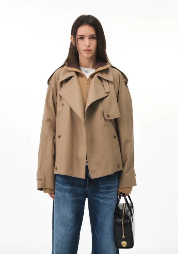 SUSAN SHORT TRENCH JACKET