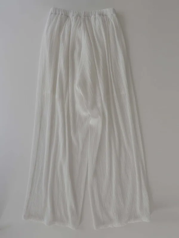 Kossy Pleats Pants (ivory)