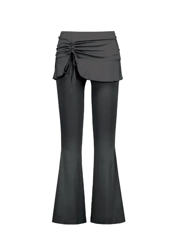 BELLE SKIRT-PANTS [BLACK]