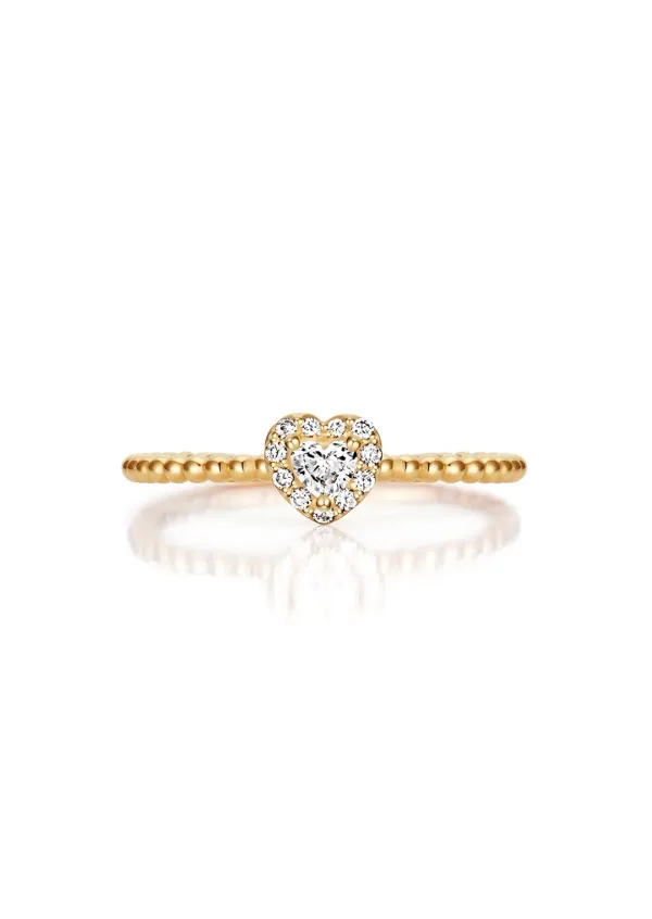 [G] 0.1CT Heart Dia R