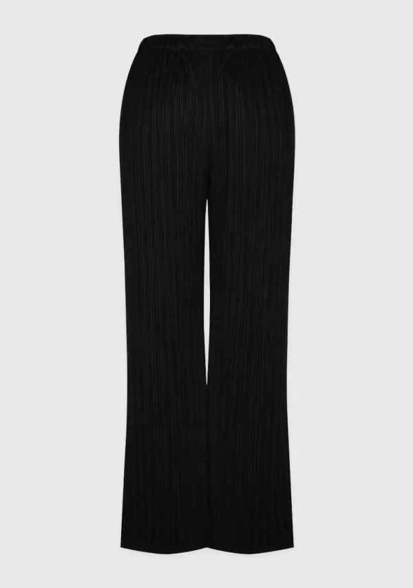 Stella Pleats Pants Black