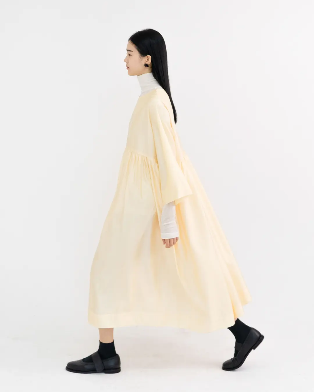 유노이아 mild shirring dress 상품 이미지 2