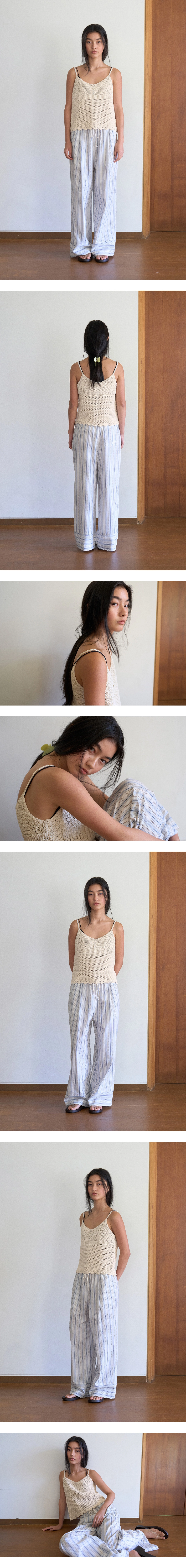망고매니플리즈 SAHARA KNIT BUSTIER_NATURAL 상품 이미지 2