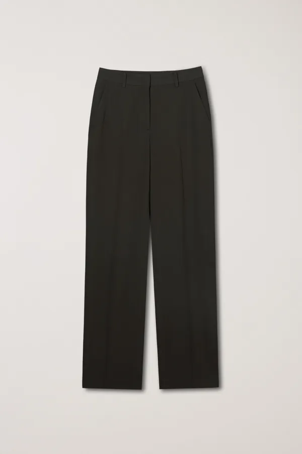 SEMI-WIDE SLACKS DARK BROWN_UDPA5C202W3