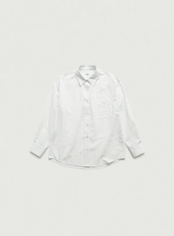Sui Stripe Pocket Shirt_White [5월 말 순차 배송]
