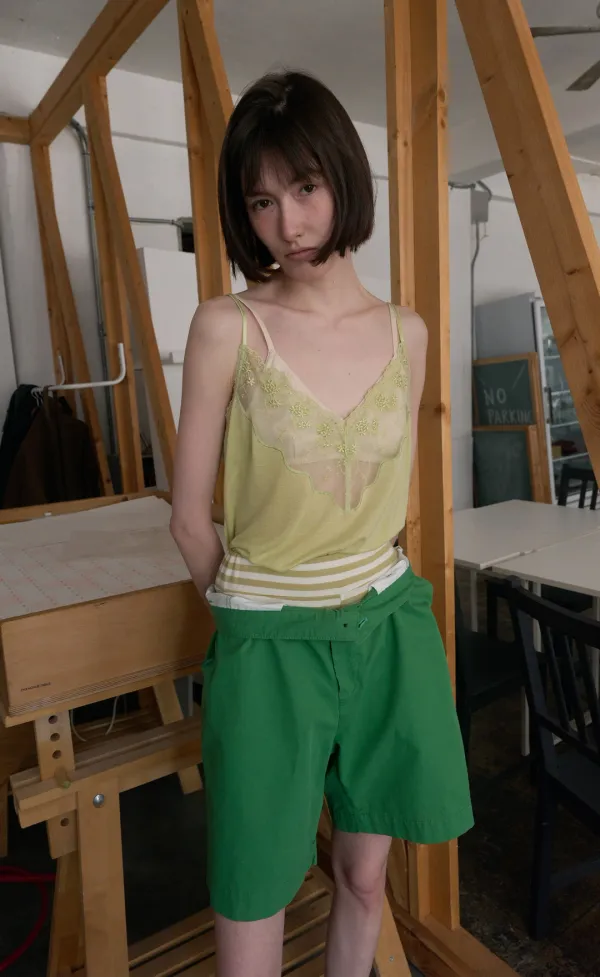 345. Tashi Sleeveless _ Lime