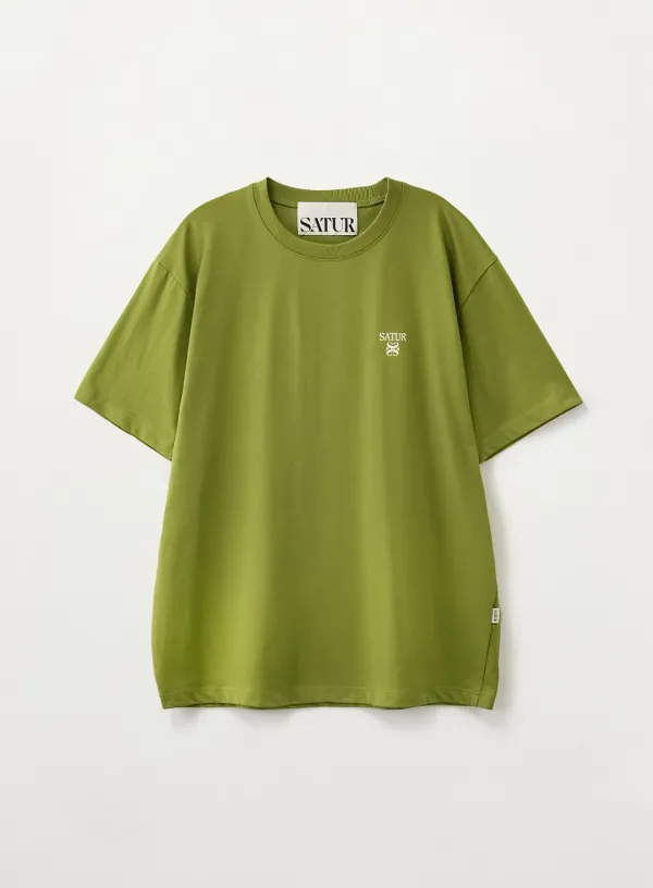 Loren Classic Logo T-Shirt - Olive Green