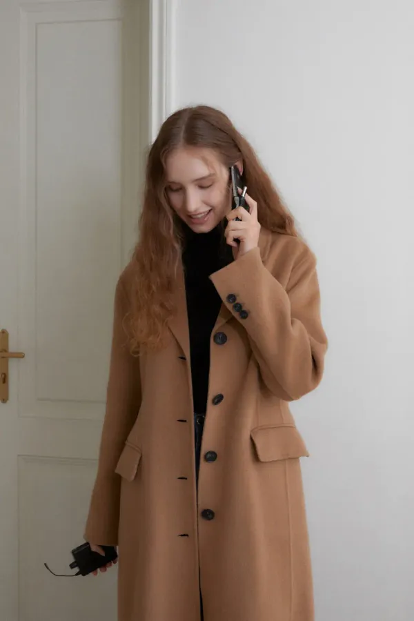 (시즌오프) Simone Coat / Camel