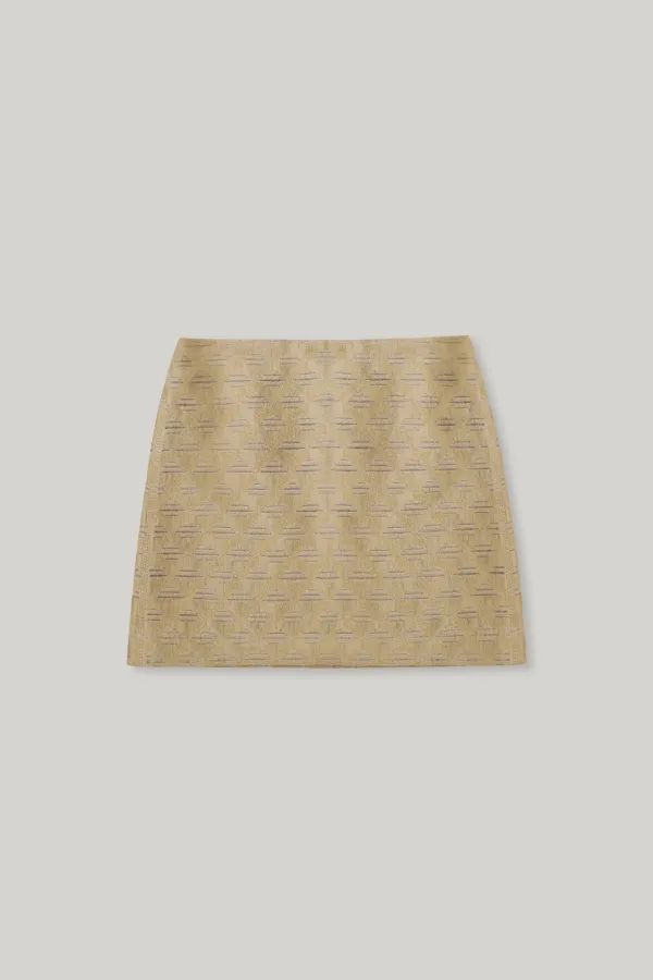 Dolce Jacquard Mini Skirt
