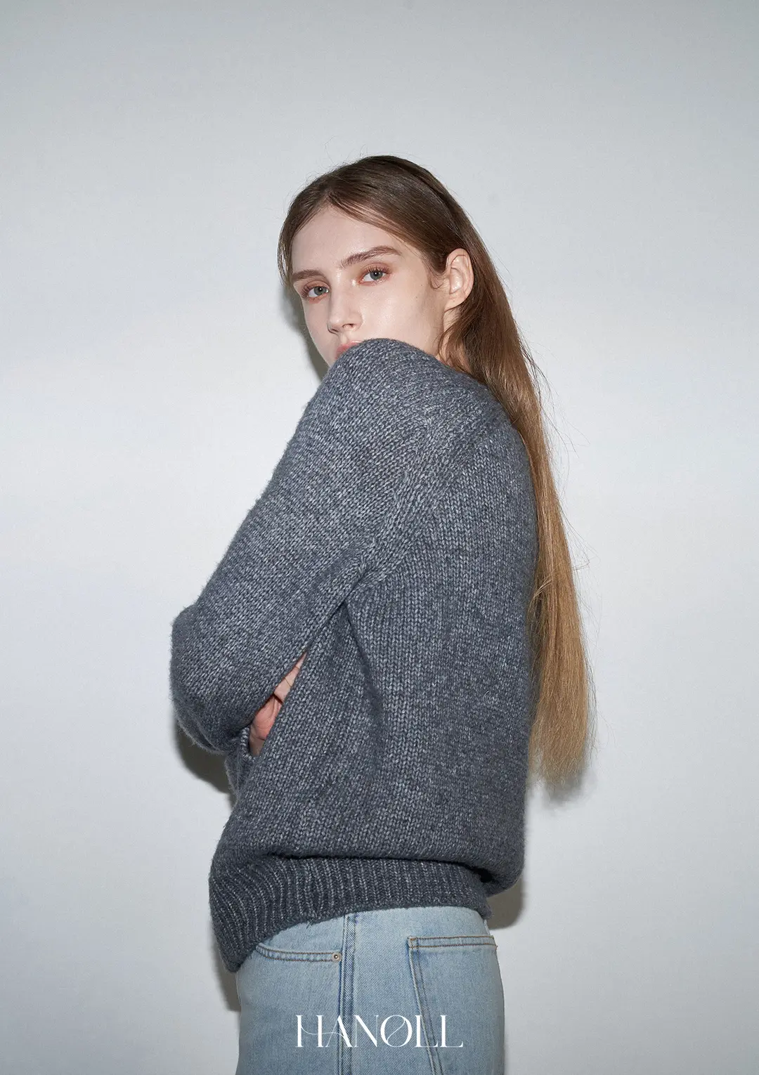 한올 Organic Knit (Gray) 상품 이미지 2