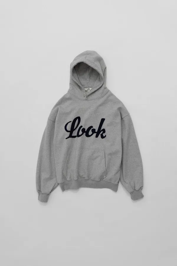 a look hoodie (melange grey)