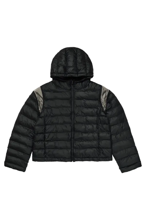 POINT WELLON HOODED JACKET IN BLACK