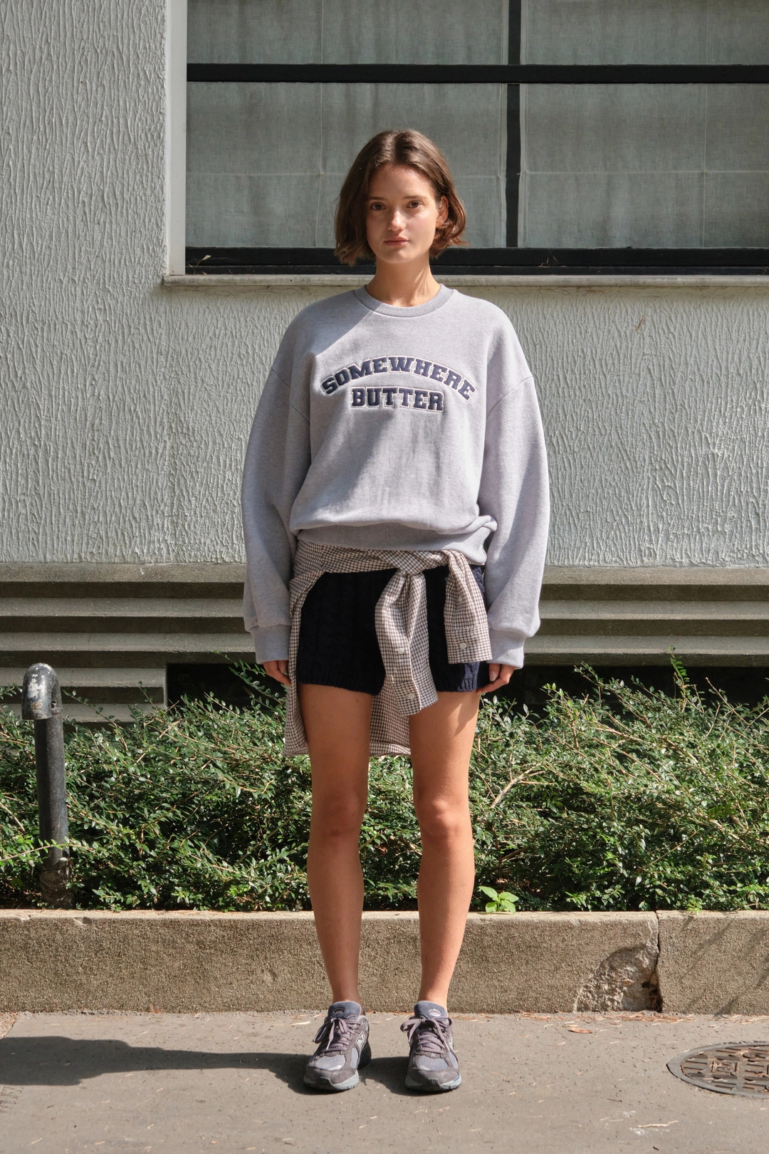 썸웨어버터 Wool Cable Knit Pants - Navy 상품 이미지 2