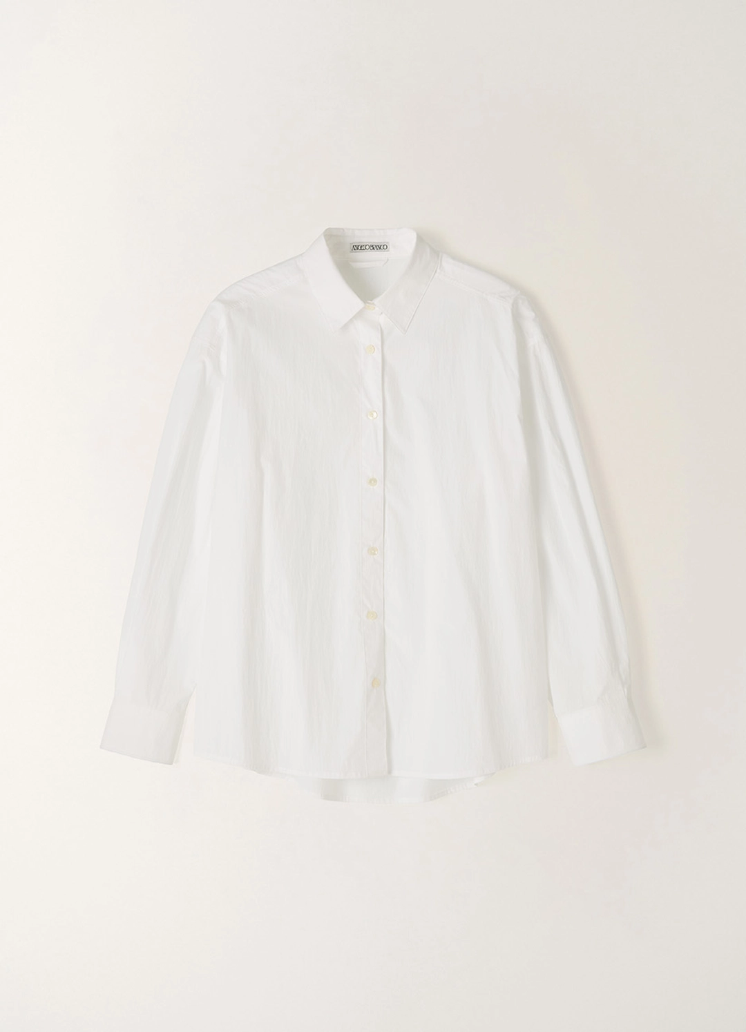 안젤로비안코 Flat Ratio Shirt, White 상품 이미지 1