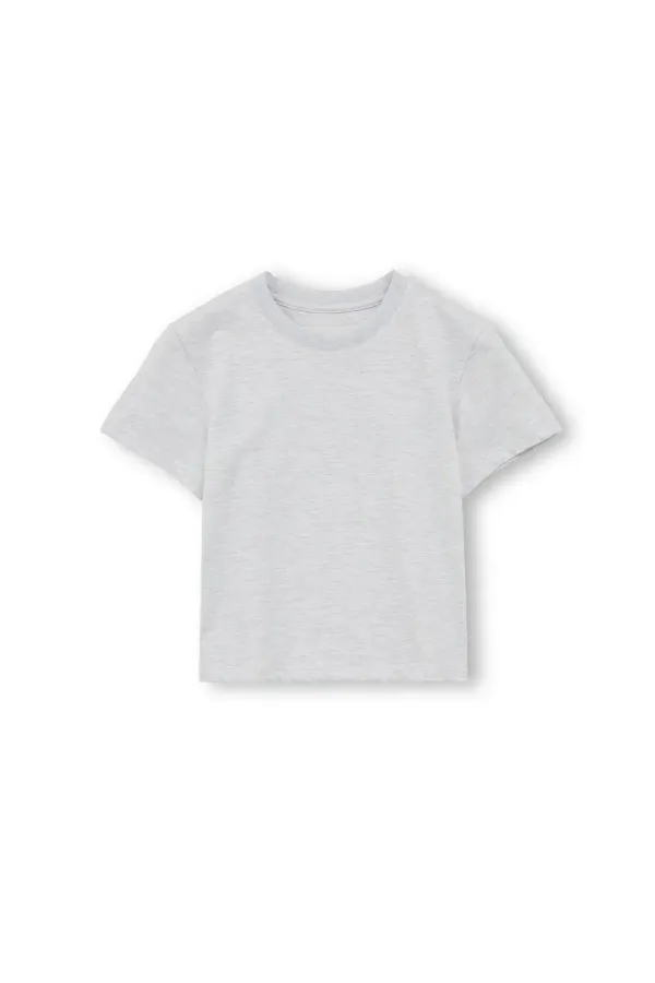 W Baby T Shirt, Light Grey