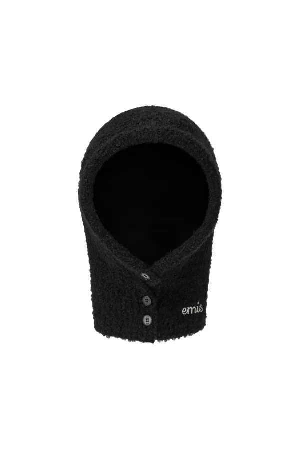 BUTTON BALACLAVA-BLACK