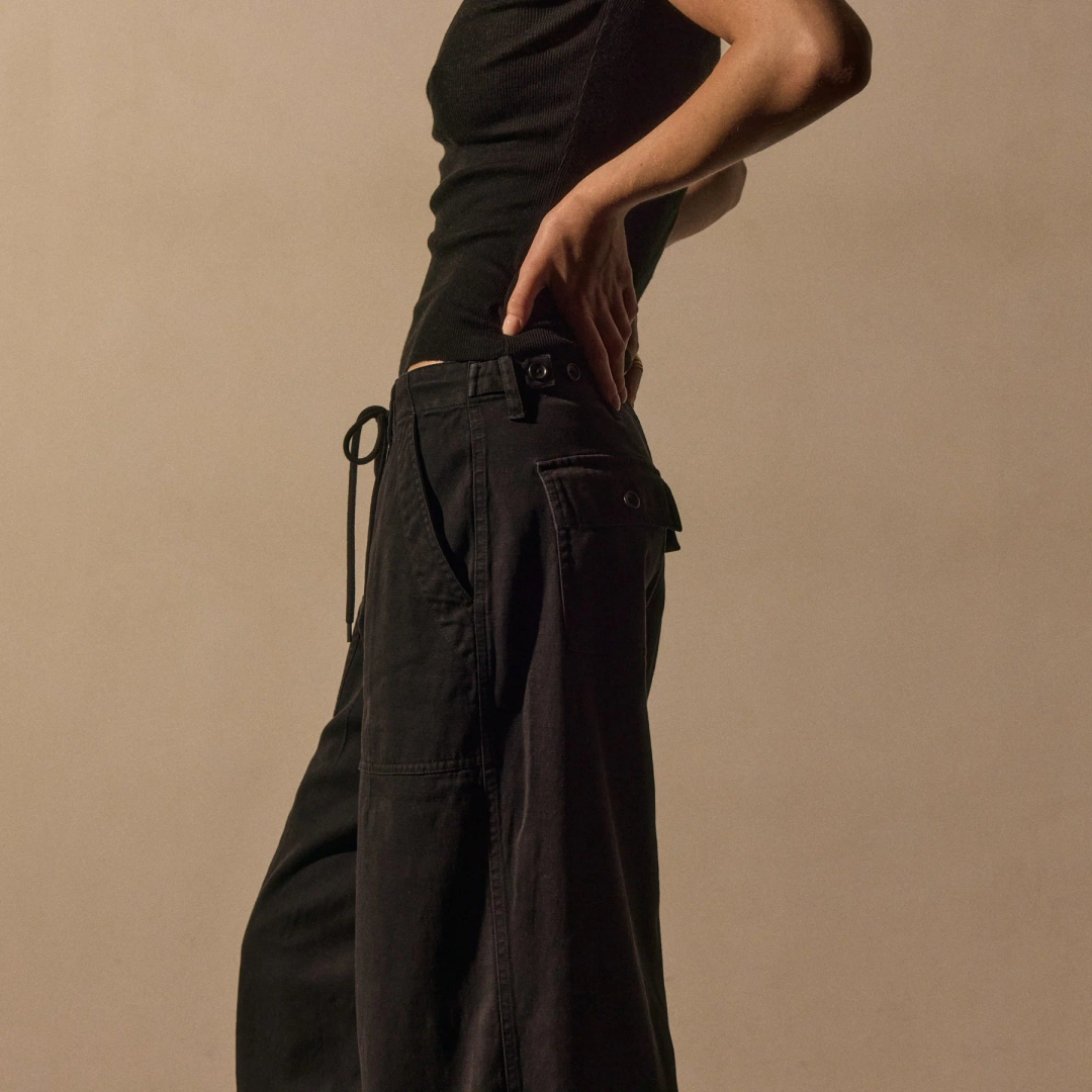 제임스펄스 Oversized Surplus Pant - Black Pigment 상품 이미지 2