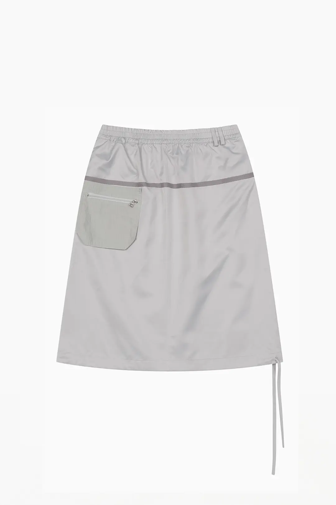 오헤시오 POCKET BANDING SKIRT, SILVER GRAY 상품 이미지 3