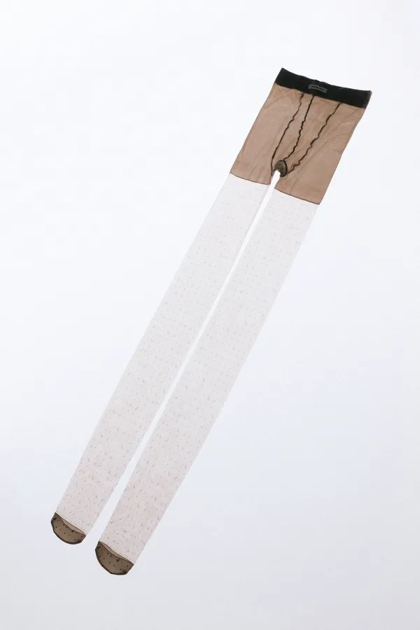 [EXCLUSIVE] PETIT OF DOT TIGHTS_GREY