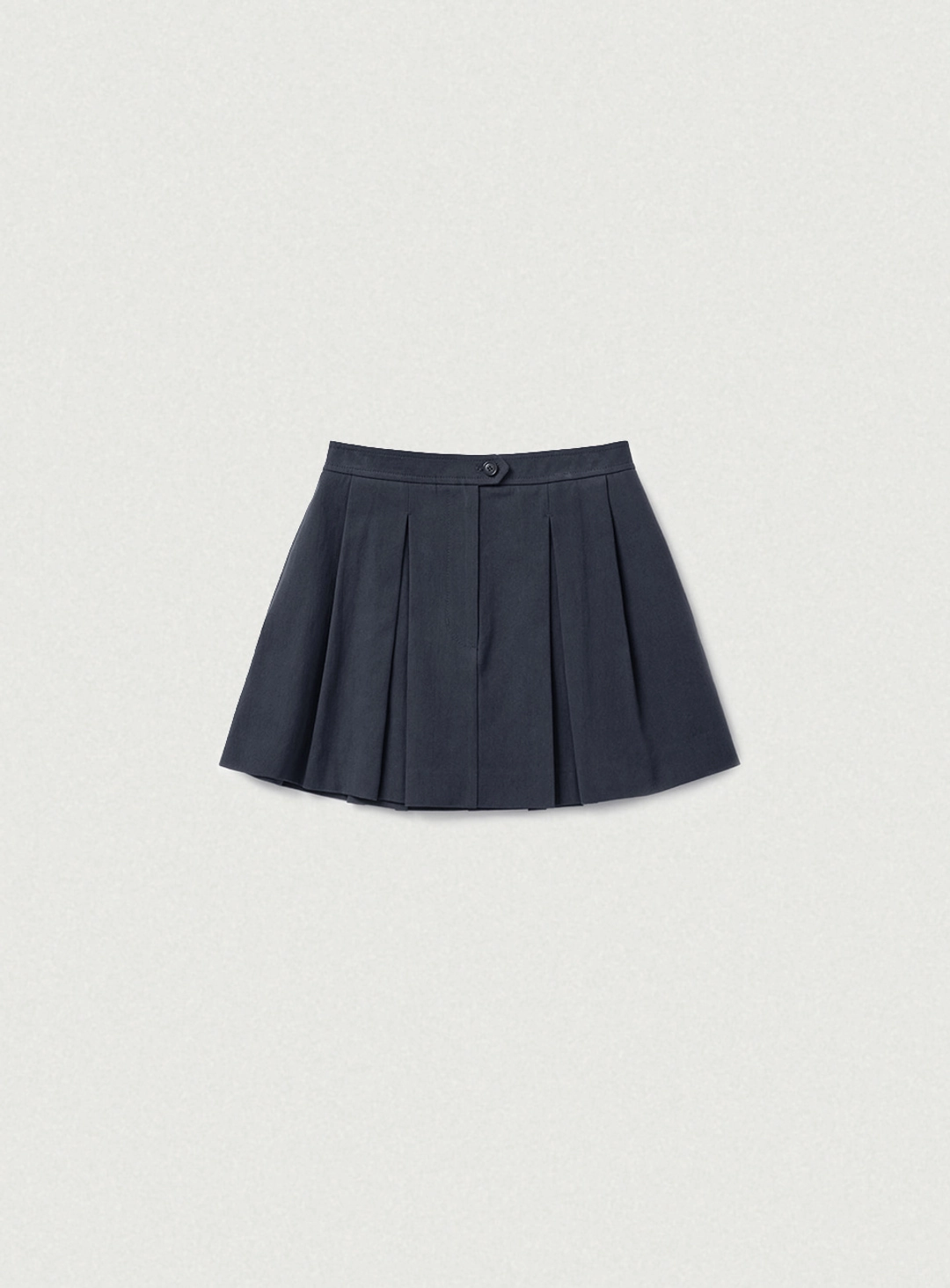더바넷 Wael Pleats Mini Skirt_Navy 상품 이미지 1
