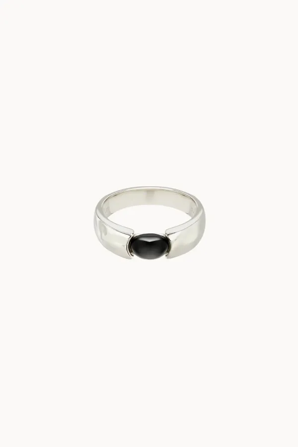 [VEI] 925silver STONE BOLD RING_ONYX_OD3A2MRG96