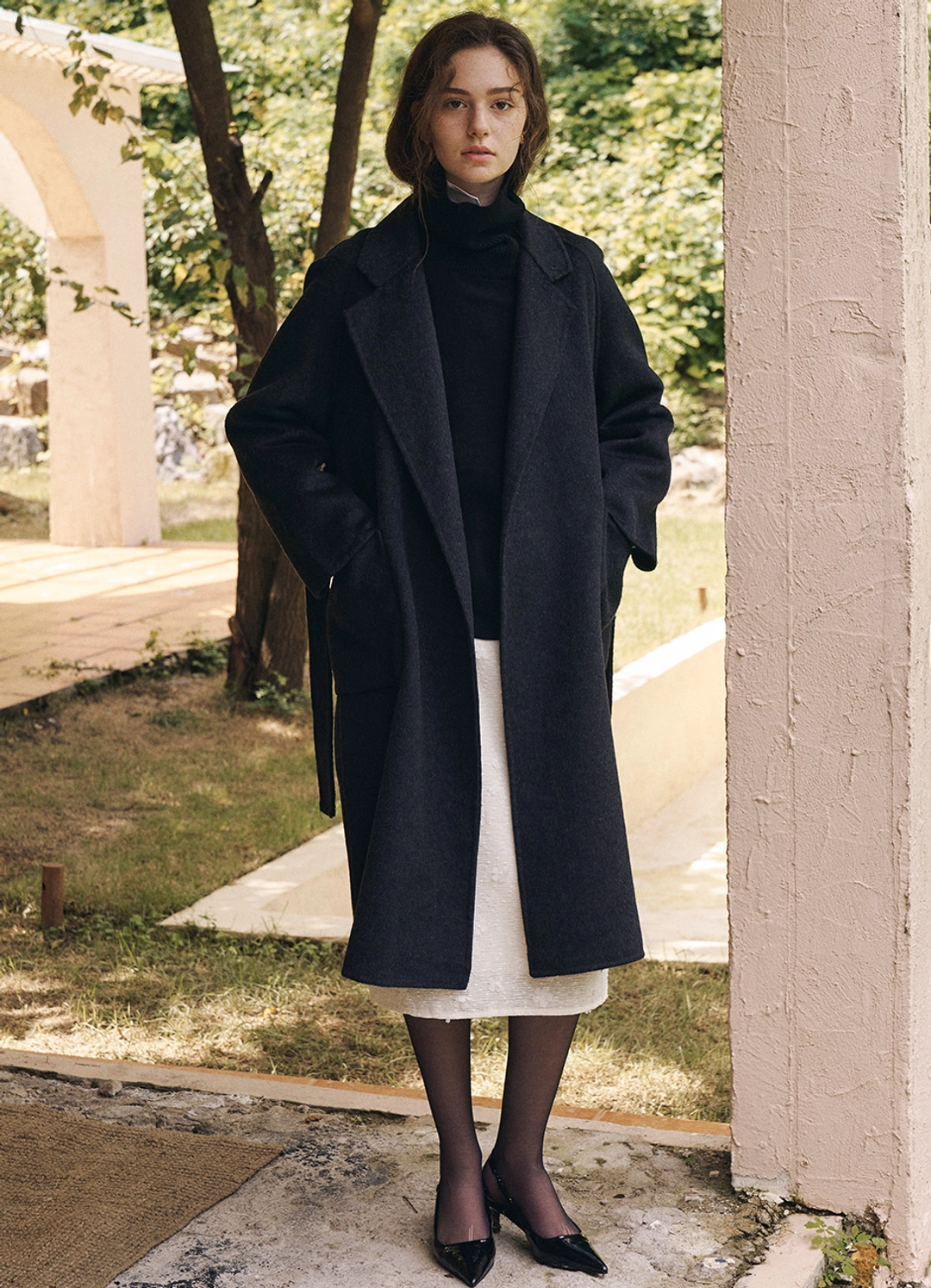 안젤로비안코 Noemi Handmade Coat (2color) 상품 이미지 2