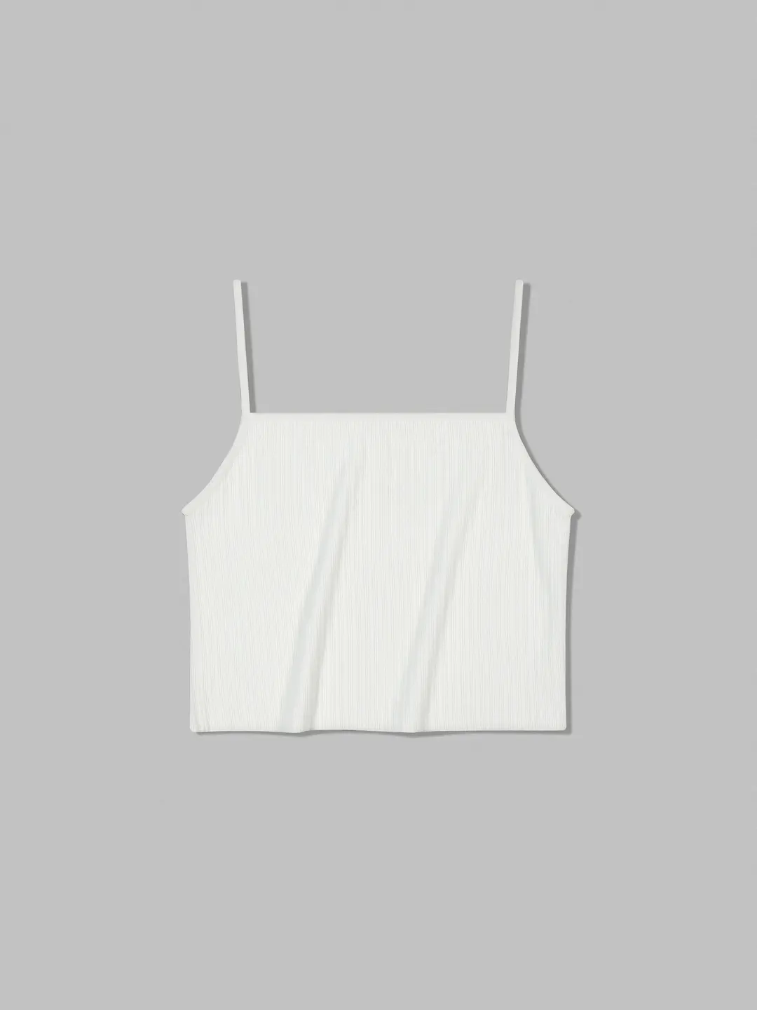 로우클래식 Viscose Ribbed Sleeveless_Off White 상품 이미지 1