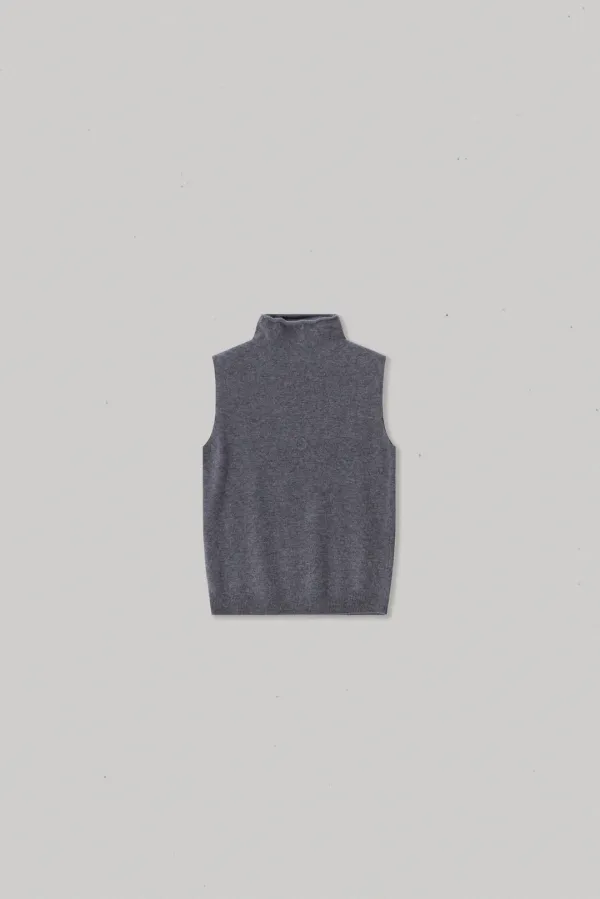 44413_Mock-Neck Knit Sleeveless Vest [ New Season / 10% DC ] 12일 PM 5 마감