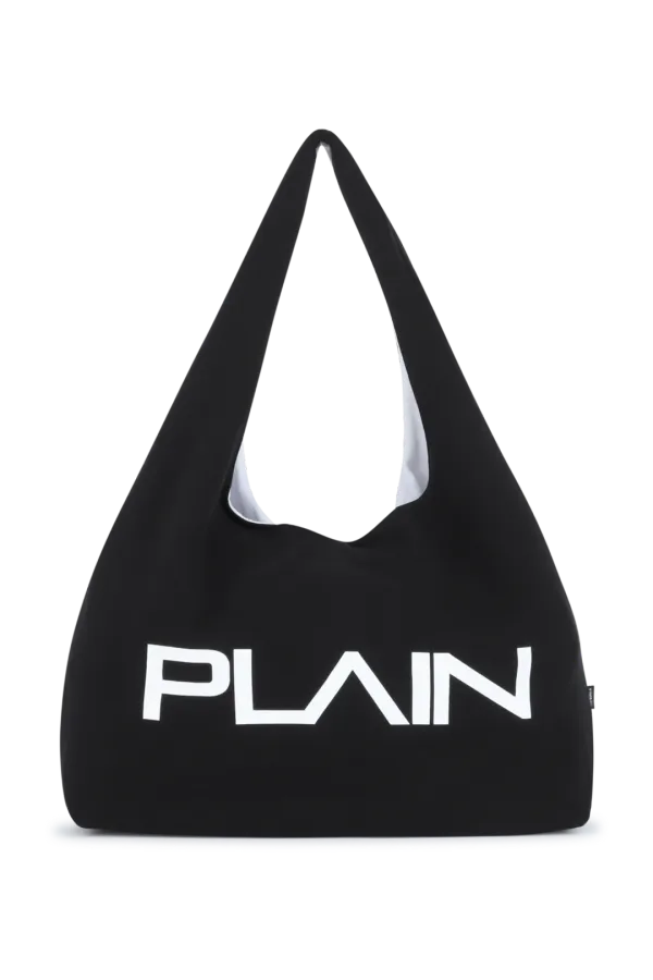 PLAIN REVERSIBLE SWEAT BAG BLACK