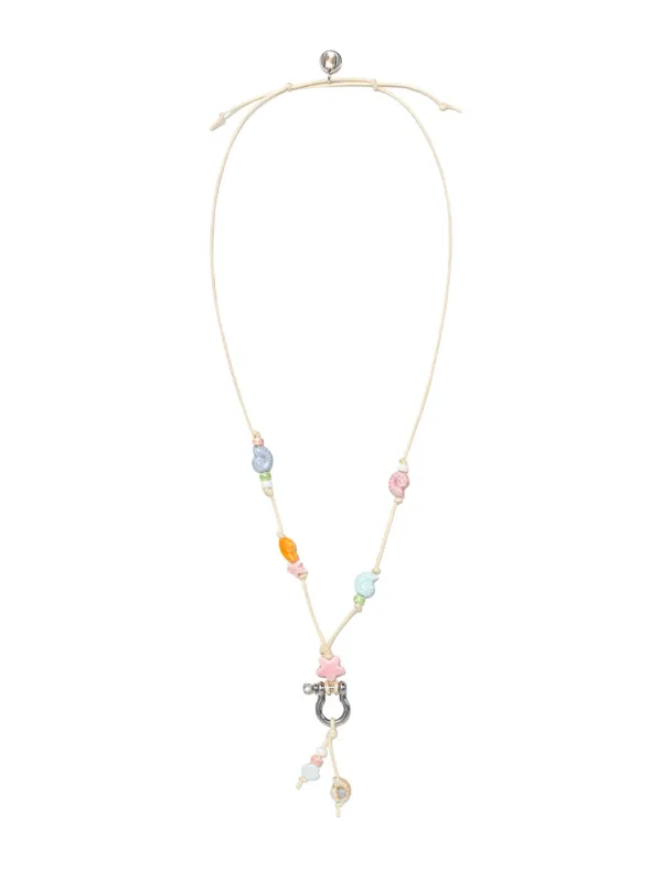 SOFT BEADS GLASSES HOLDER NECKLACE (IVORY)