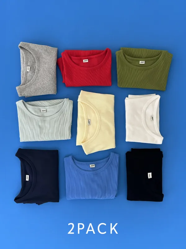 [ROUTINE] CAMPA TEE_2PACK