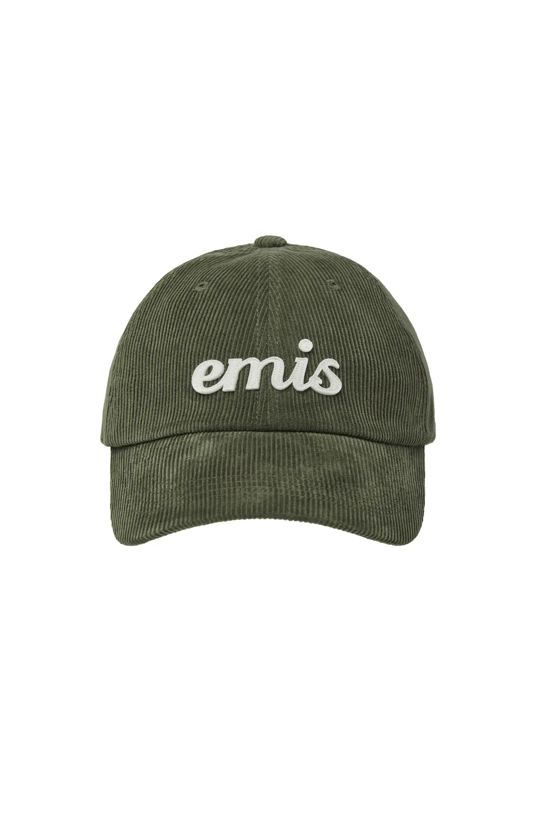 이미스 APPLIQUE CORDUROY BALL CAP-KHAKI 상품 이미지 1