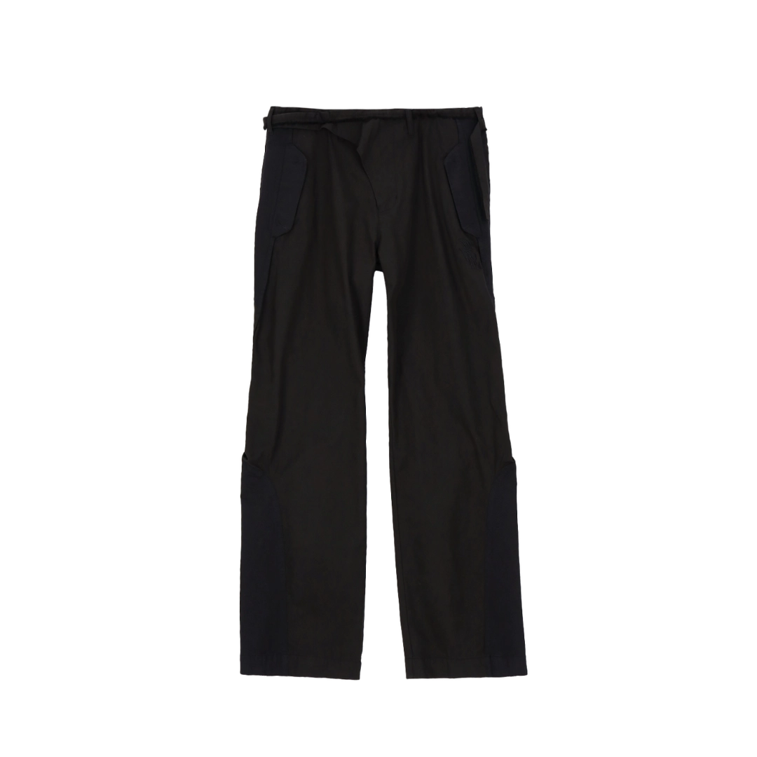 코스트퍼킬로 BELTED CHINO PANTS BLACK 상품 이미지 1