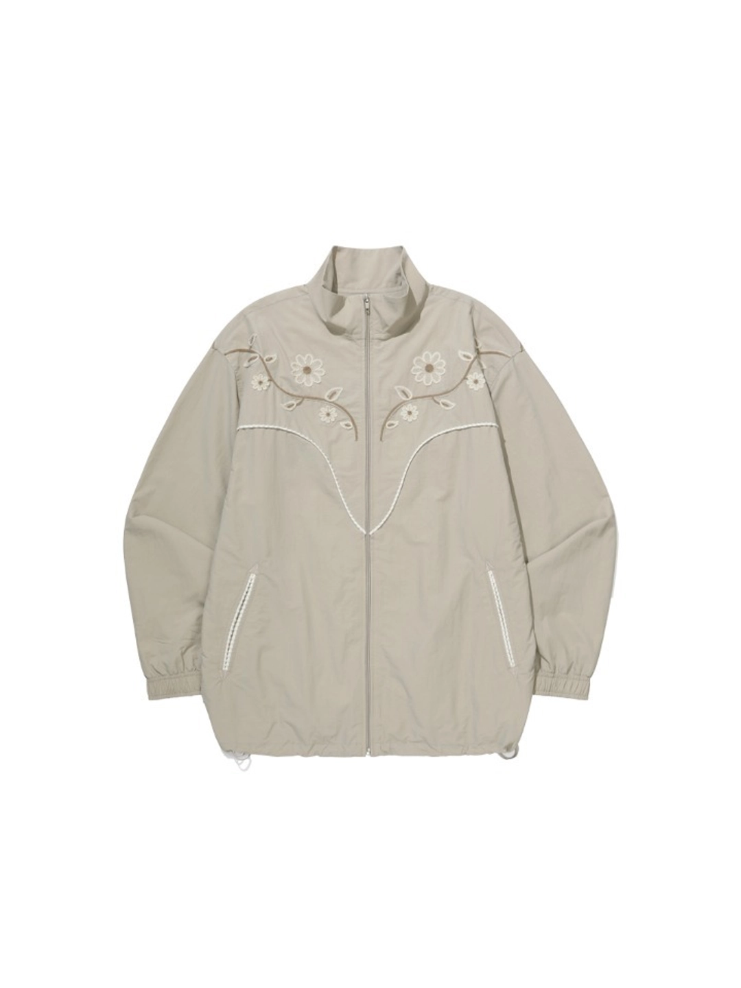프리터 Embroidery Western Windbreaker Beige_F263JK20 상품 이미지 1
