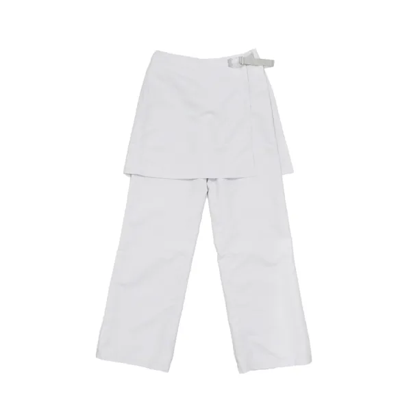 SS26 TRAINER SKIRT TROUSERS (LIGHT GREY)