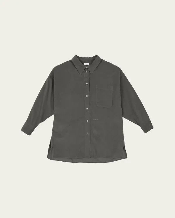 Mode Corduroy Shirt - Charcoal