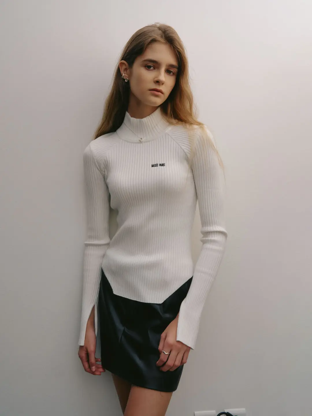 뮤제 ROME_Turtle Neck Knit_Ivory 상품 이미지 2