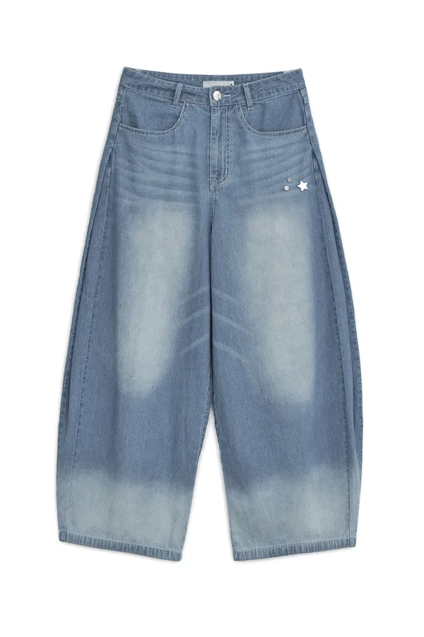 Korilakkuma washed jean (Light)