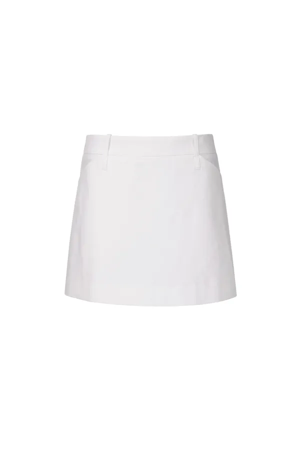 Wrapped Shorts, White