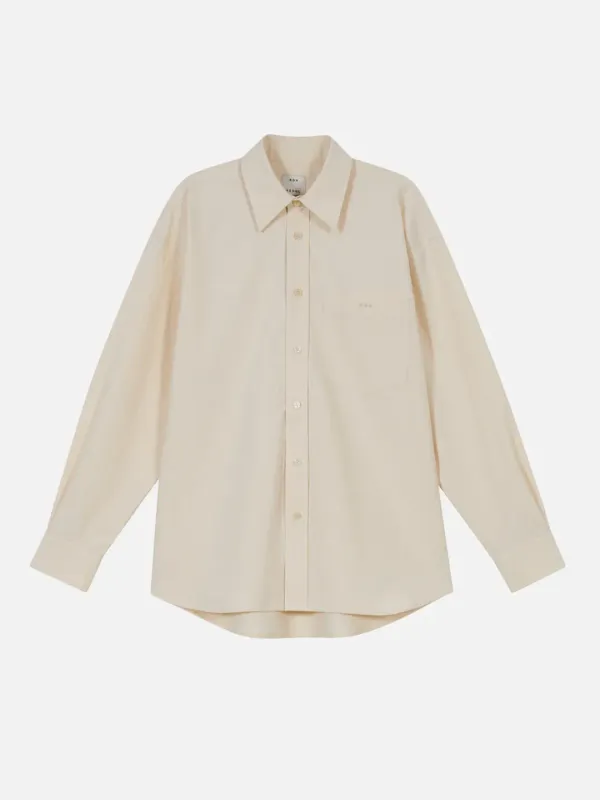 Classic tomboy shirt Creamy corn