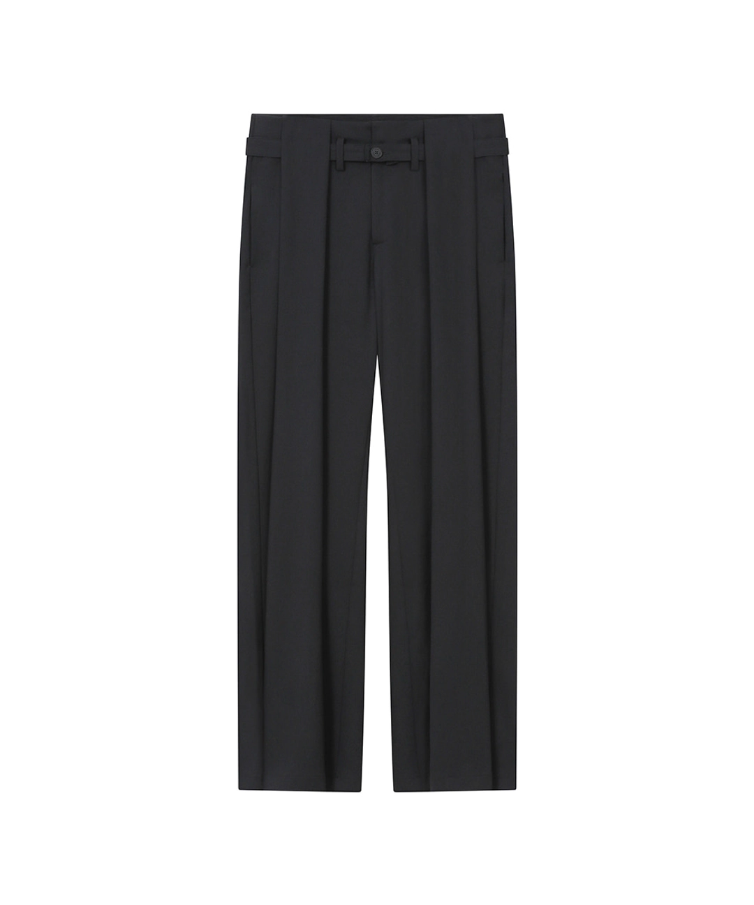 미세키서울 Big pleats belted pants CHARCOAL 상품 이미지 1