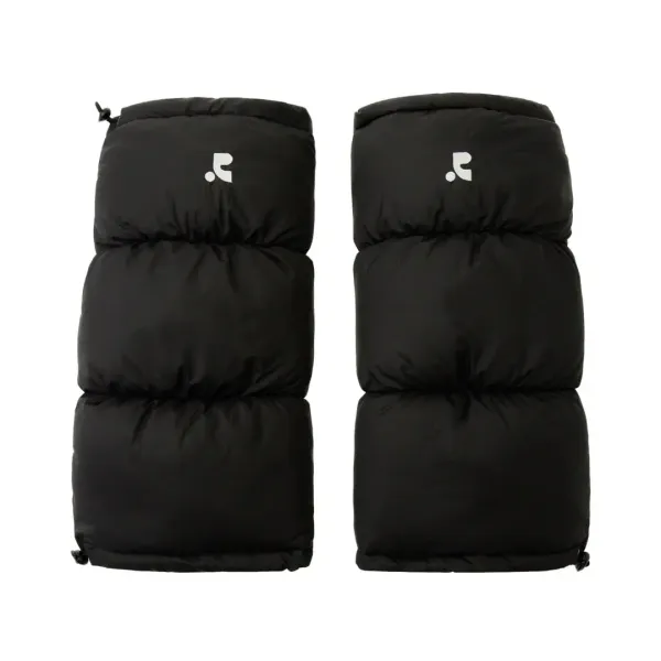 QUILTED LEG WARMER - BLACK