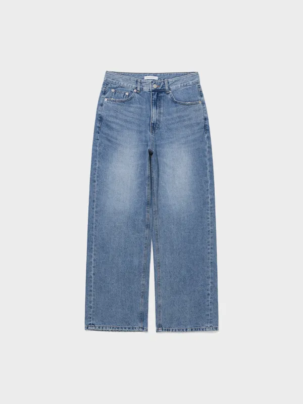 Relaxed Loose-Fit Jeans_Blue