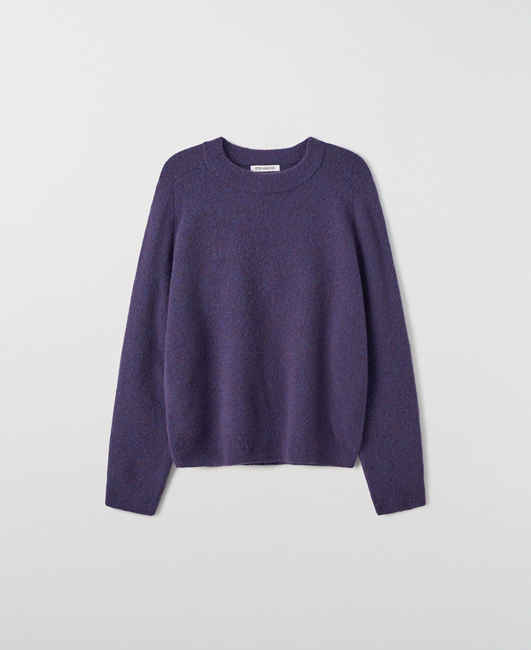 스텝어라운드 Double Back Yak Blend Knit_PURPLE 상품 이미지 2