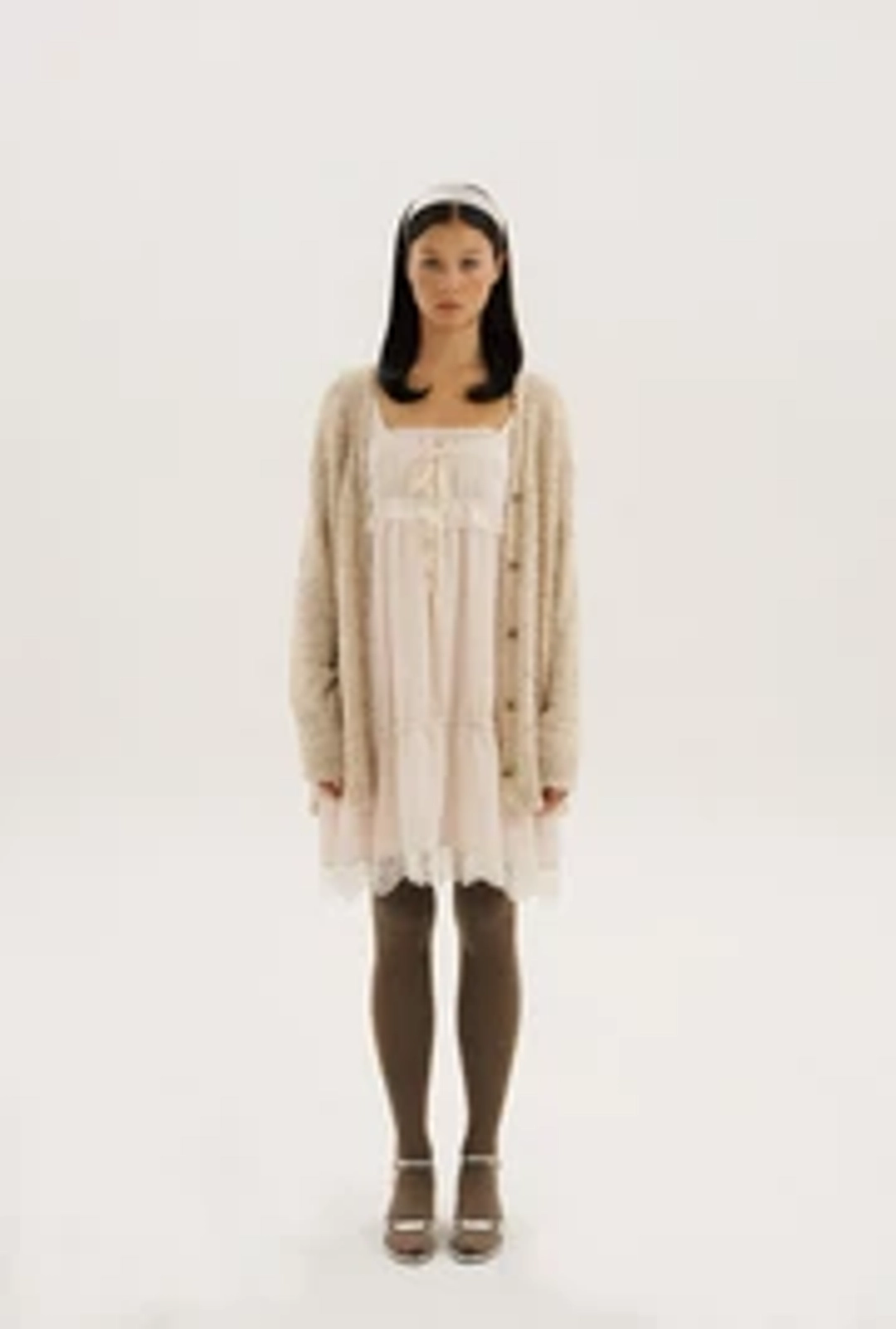 쓰리타임즈 [3rd pre-order] Boucle long cardigan 상품 이미지 2