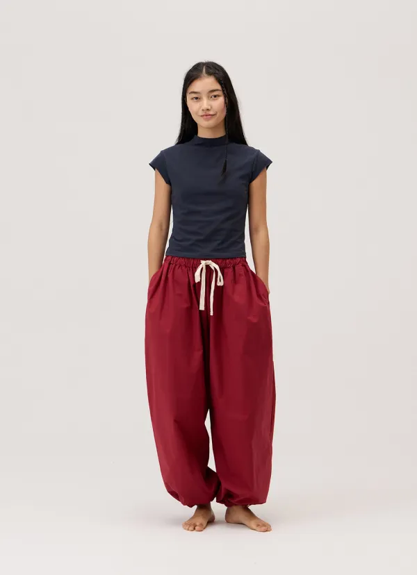 High neck cap sleeve_Carbon
