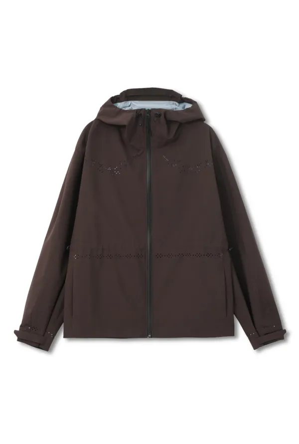 LASER-CUT WINDBREAKER (BROWN)