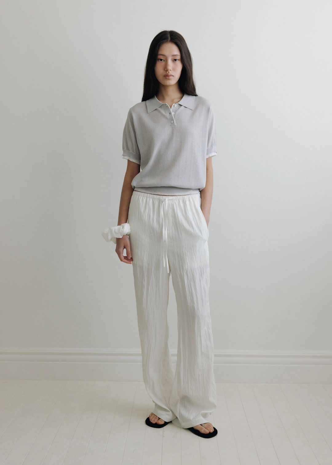 더라이 Front Line Banding Pants(Ivory) 상품 이미지 2